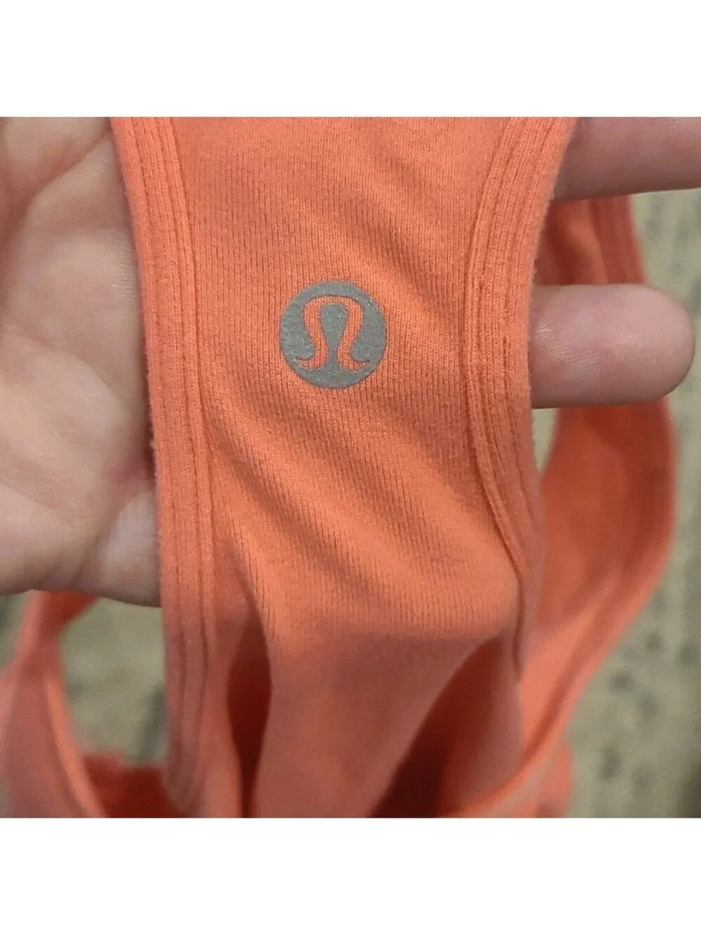 Lululemon Cool Racerback reversible tank top Grapefruit